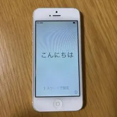 iPhone 5 シルバー 中古 ジャンク品