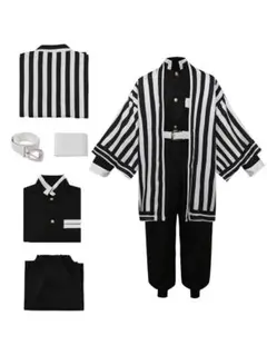 【新品】鬼滅の刃 伊黒小芭内 コスプレ衣装 コスチューム サイズ選択可 6u9