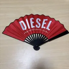 DIESEL 扇子 レッド