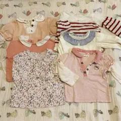 襟付き トップス