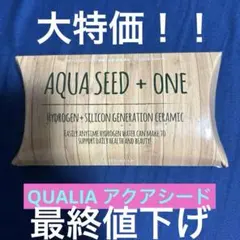 2個セット アクアシード 水素水 シリカ水 クオリア 浄水器 水素 ケイ素 2個セット アクアシード 水素水 シリカ水 クオリア 浄水器 水素