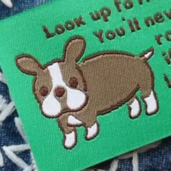 タグ※12枚※フレンチブルドッグ※ボストンテリア※犬※布タグ※ハンドメイドに