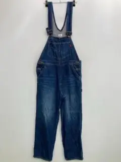 DIESEL 古着 オーバーオール サロペット コットン リネン デニム 