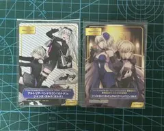 FGO セイバーオルタ　ジャンヌオルタ　TYPE-MOONフェア　カード2点