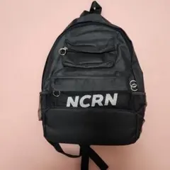 《新品未使用品》NCRNロゴ ブラックリュック ポーチ付き