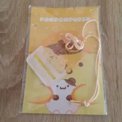 サンリオ　福福お守り風アクリルキーホルダー　プリン