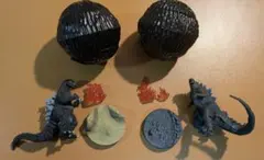 ゴジラ ガチャガチャフィギュア2体セット