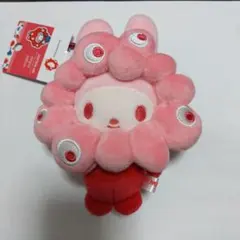 マイメロミャクミャク　推しカラー カラビナ付きキーホルダー