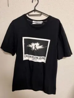 CALVIN KLEIN JEANS ブラック Tシャツ L