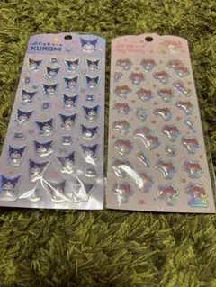 ぷくっとシール マイメロ、クロミ