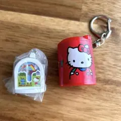 サンリオキャラクターズ　コインシリンダー　レトロ　キティ　ガチャ