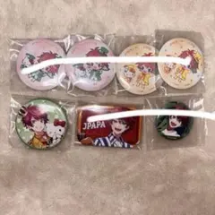 カラフルピーチ じゃぱぱ 缶バッジ からぴち じゃぱぱさん - メルカリ