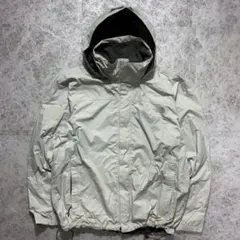 ノースフェイス マウンテンパーカー テック系 ライトグレー L hyvent