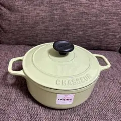 即決ok CHASSEUR 両手鍋 18cm 中古のサムネイル