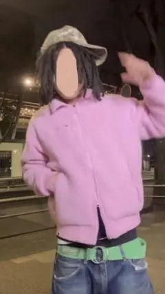 NIKE フリースジャケット Mサイズ ピンク
