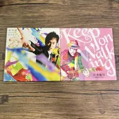 宮井紀行 青写真 & Keep on walking CDセット