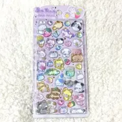 うるちゅる　動物　くま　うさぎ　ボンボンドロップシール