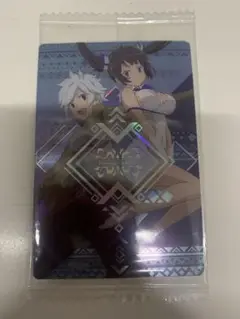 ダンまちウエハースカード　ベル＆ヘスティア