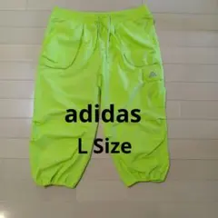 adidas カーゴパンツ　7分丈　ＬSize　最終価格