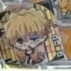 鬼滅の刃 我妻善逸 シール ウエハース アクリルスタンド アクスタ パジャキャラ