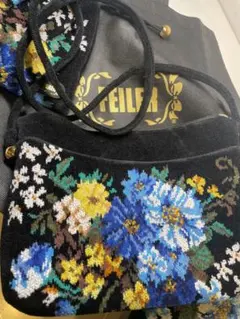 【専用】FEILER フラワー刺繍バッグ