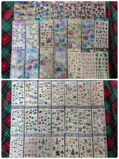 シール　うるちゅるPOP SEAL 大人の図鑑シール　4サイズステッカー