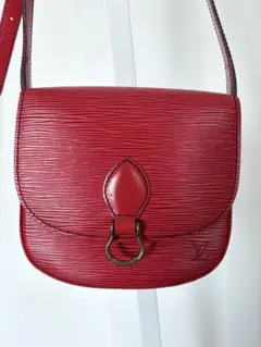 Louis Vuitton エピレザー ショルダーバッグ レッド