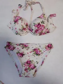 フラワープリント セパレート水着