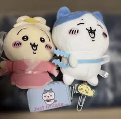 ちいかわ 4点セット ぬいぐるみ キーケース クリップ ハチワレ うさぎ