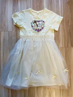 ディズニー　ベル　ワンピース　130cm