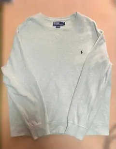 ポロラルフローレン ミントグリーン スウェット XL オーバーサイズ着◎