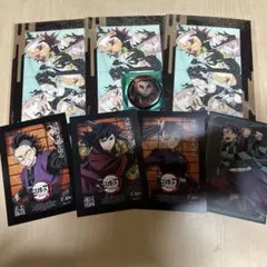 鬼滅の刃 映画入場特典 ＆ ポストカード炭治郎 ＆ 缶バッジ 煉獄槇寿郎