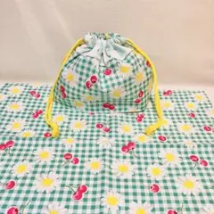 お弁当袋　ランチョンマット2 セットハンドメイド