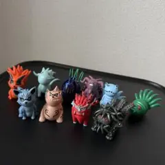 NARUTO ちょこのっこ 尾獣 フィギュア 9体セット - メルカリ