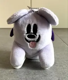 ディズニー　ハロウィン　おばけちゃん　肩のせミッキーぬいぐるみ　ドラキュラ　紫
