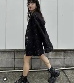 amerivintage flower mix lace sheerjacketのサムネイル
