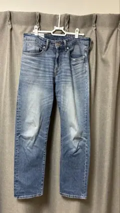 H&M ストレートデニム 30 ライトブルー