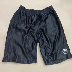 uhlsport 黒 ハーフパンツ SS キーパー　パンツのサムネイル