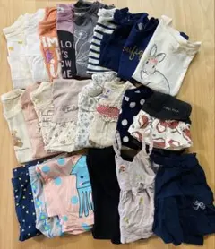 【23点】Tシャツ・ズボン・スカートセット 80cmまとめセット　女の子
