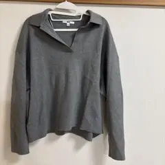 UNIQLO スムースコットンリラックスポロセーター