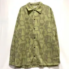 新品‼️ナノユニバース❗ビックシルエット❗総柄シャツ❗