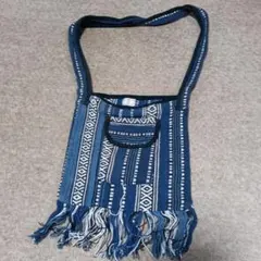 MIMI COLLECTION フリンジショルダーバッグ