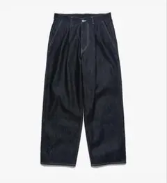 新品未使用Selvage Denim Two Tuck Pantsのサムネイル