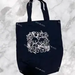 pium ぴうむ ショッパー バッグ エコバッグ トートバッグ 黒