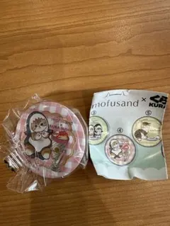 mofusand KURA SUSHI コラボ缶バッジ