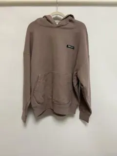 MILK FEDブラウン フード付きパーカー