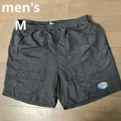 メンズ　短パン　ショートパンツ　M 黒　スポーツのサムネイル