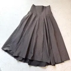 FRAY I.D キルティングジャガードギャザースカート FRAY I.D（フレイアイディー）の「キルティングジャガード