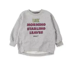 ☆GROOVY COLORS LOOK コクーン 長袖 スウェット 140㎝☆