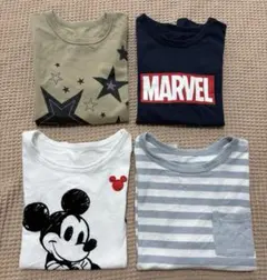 ベルメゾン　半袖Tシャツ4枚セット　サイズ120cm